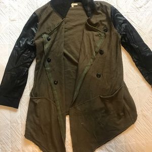 Army green jacket
